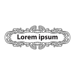 border, aesthetic, vintage and vector border design elements