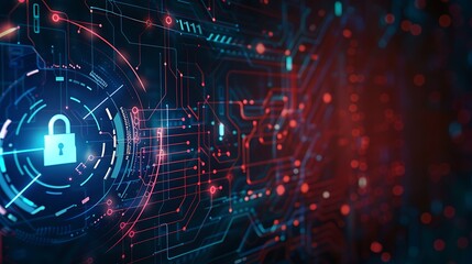 Data and Internet topics Abstract tech background