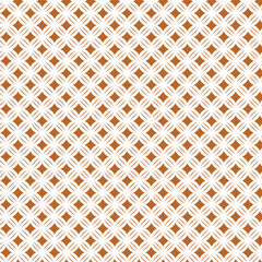 Golden abstract diamonds seamless pattern. Vector gold and white background stock illustration.