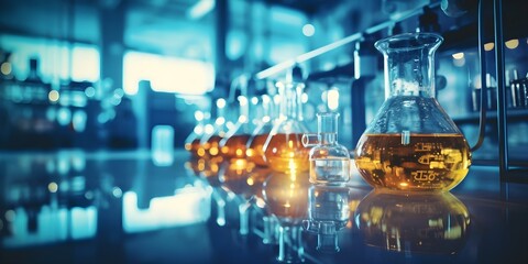 Chemical Industry Producing Chemicals and Plastics in a Realistic Environment. Concept Chemical manufacturing, Plastics production, Industrial processing, Factory operations, Environment impact