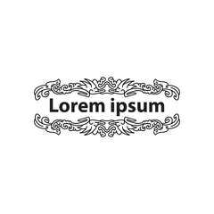 border, aesthetic, vintage and vector border design elements