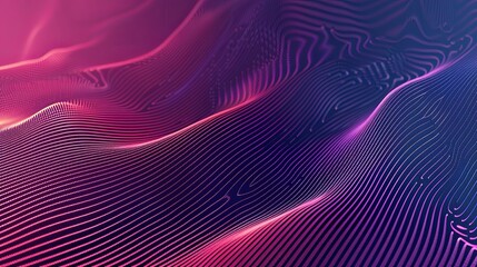 abstract lines background gradient in cyberpank style
