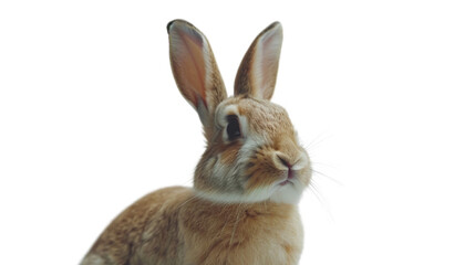 Fototapeta premium Rabbit on white background 