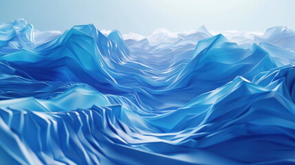 Obraz premium wallpaper shape of wave background, origami style