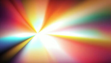 dynamic light rays on black background animation - 4k new stock video footage AI