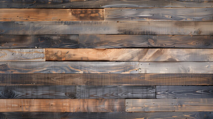Naklejka premium Reclaimed wood forming a rustic background texture