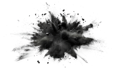 black powder chalk explosion isoalted