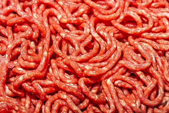 Full frame shot of minced ground beef