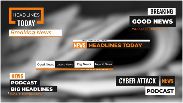 Making Breaking News By The Lower Third