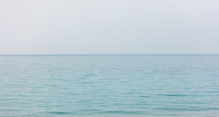 Obraz premium Sea water horizon during the day