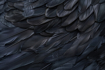 Generative ai on theme of beautiful texture bird feather for design natural abstract background
