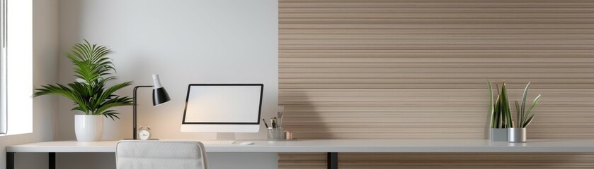 Obraz premium a desk