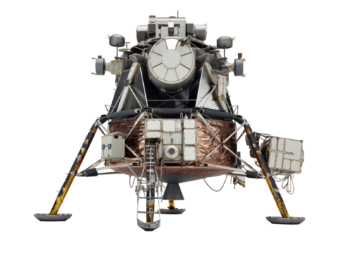 a close up of a space ship