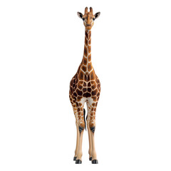 Obraz premium Giraffe on transparent background