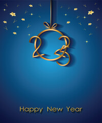 2025 Happy New Year background for your seasonal invitations, festive posters, greetings cards.