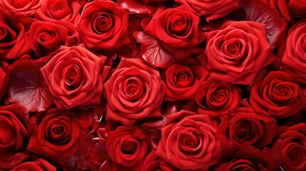 red roses background