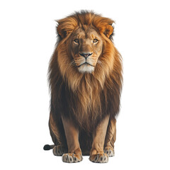 Lion on transparent background