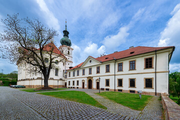 Břevnov Monastery, established by Prince Boleslav II in 993, is the oldest continuously operating...
