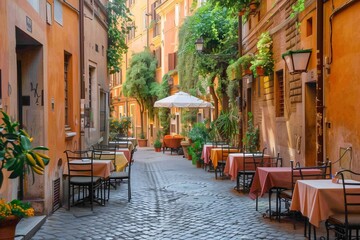 Romantic Trastevere: Charming Street Along the Tiber in Rome