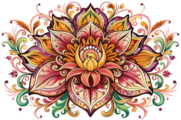 Vivid Flower Adornment