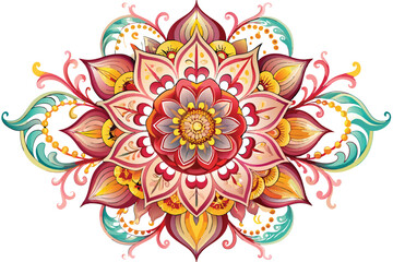 Colorful Bloom Decoration