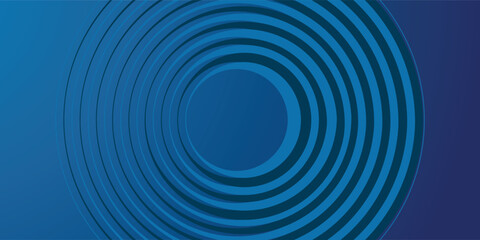 Bright blue dynamic abstract vector background with diagonal lines. 3d cover of business presentation banner for sale event night party. Fast moving soft circle wave line stripe decoration