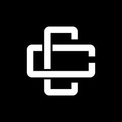 CC  monogram logos overlapping.	