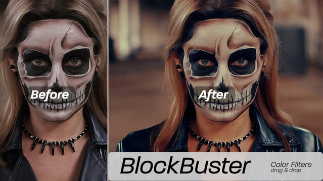 BlockBuster Movies Color Filters