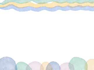 eggs border photo frame