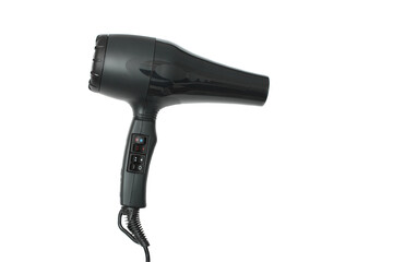 Hair dryer isolated on white background