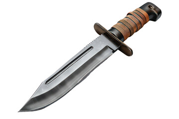 High-quality, sharp combat knife with a sturdy grip and stainless steel blade; ideal for survival, hunting, and outdoor activities.