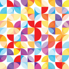 Abstract geometry pattern seamless background. Creative geometric wallpaper pattern for decoration.