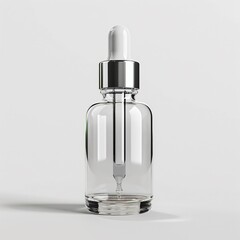 Naklejka premium No message serum bottles for cosmetics and makeup brands.