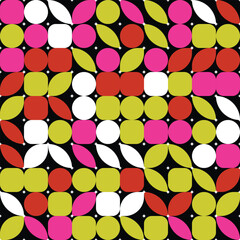 Abstract geometry pattern seamless background. Creative geometric wallpaper pattern for decoration.