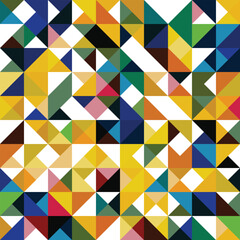 Abstract geometry pattern seamless background. Creative geometric wallpaper pattern for decoration.