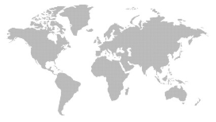Dotted halftone world map dot global. Continents of the entire globe. Vector