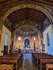 interior of church