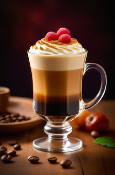 Bumble coffee, three-layer 