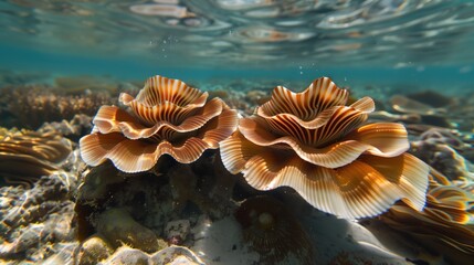 Coral Reef Sea Mollusks