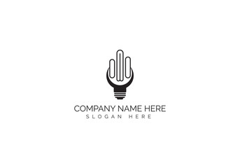 Fototapeta premium Modern Minimalist Company Logo Design