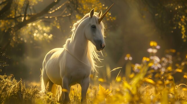 Magical and Inspiring cute Unicorn.