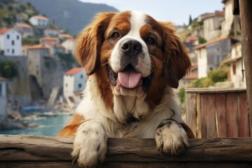 Portrait of a funny st