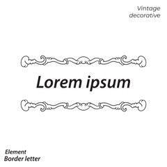 border, aesthetic, vintage and vector border design elements