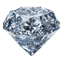 A diamond on transparent background