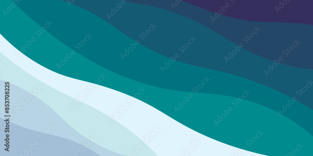 Poster abstract background design with summer color theme, with wavy patterns,abstract summer wave backgrou