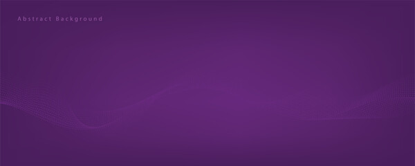 Abstract purple wave background. 