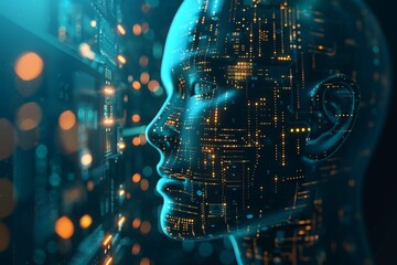 Ai tech, businessman show virtual graphic Global Internet connect Chatgpt Chat with AI, Artificial Intelligence. using command prompt for generates something, Futuristic technology transformation
