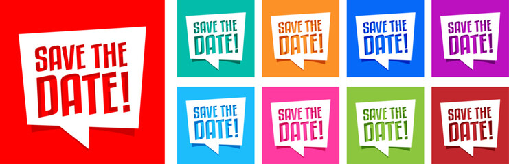 Fototapeta premium Save the date