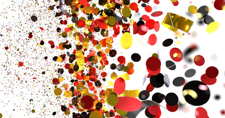 confetti in deutschland farben