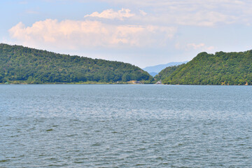 晴れの日の三方五湖